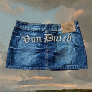 Von Dutch Skirt